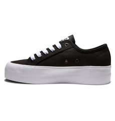 Manual Platform Shoes - Black/White | DC Shoes