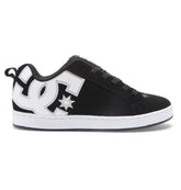 Court Graffik Shoes - Black/White Stencil | DC Shoes