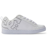 Court Graffik Shoes - White/M Silver | DC Shoes