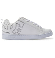 Court Graffik Shoes - White/M Silver | DC Shoes