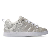 Court Graffik SE Shoes - White/Rainbow Sparkle | DC Shoes