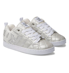 Court Graffik SE Shoes - White/Rainbow Sparkle | DC Shoes