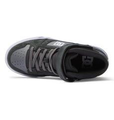 Pure High Elastic Lace High-Top Shoes - Anthracite/Black | DC Shoes