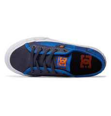 Manual Shoes - Shady Blue/Orange | DC Shoes
