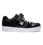Manteca 4 Elastic Lace Shoes - Black/Black/White | DC Shoes