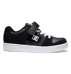 Manteca 4 Elastic Lace Shoes - Black/Black/White | DC Shoes