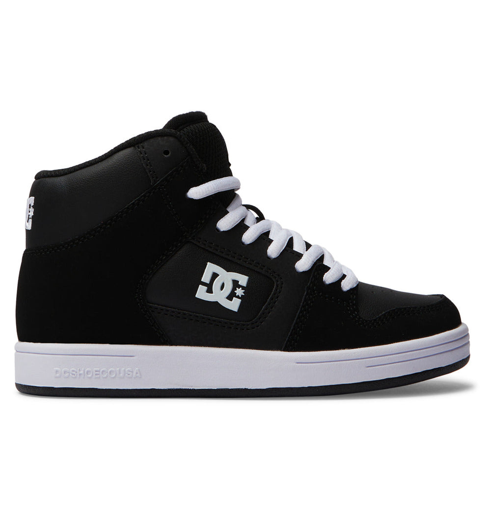 Manteca 4 HI Shoes - Black/Black/White | DC Shoes