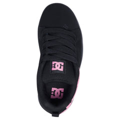 Court Graffik Shoes - Black/Pink | DC Shoes