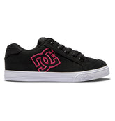 Chelsea Shoes - Black/Pink Stencil | DC Shoes
