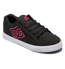 Chelsea Shoes - Black/Pink Stencil | DC Shoes