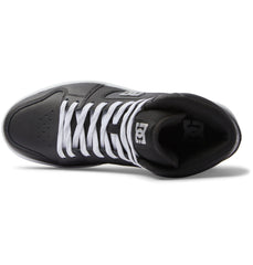 Manteca 4 Hi High-Top Shoes - Black/Silver | DC Shoes