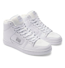 Manteca 4 Hi High-Top Shoes - White/Silver | DC Shoes