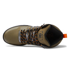 Pure High-Top Water-Resistant Winter Boots - Olive/Black | DC Shoes
