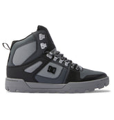 Pure High-Top Water-Resistant Winter Boots - Black/Grey/Black | DC Shoes