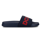 DC Slides - Navy/Red | DC Shoes