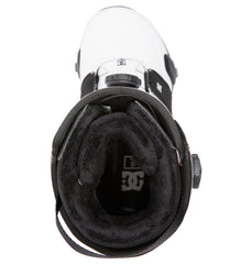 Judge Step On BOA® Snowboard Boots - White/Black Print | DC Shoes