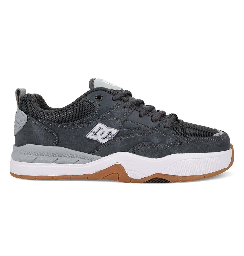 Ascend Skate Shoes - Dark Grey/White | DC Shoes
