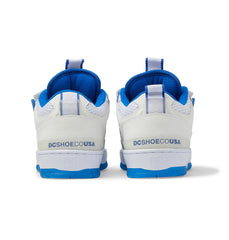 JS-1 Shanahan Pro Skate Shoes - White/Blue | DC Shoes