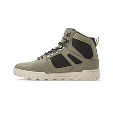 Pure High-Top Water-Resistant Winter Boots - Green/Black/White | DC Shoes