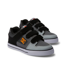 Pure Velcro Shoes - Grey/Orange | DC Shoes