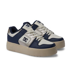 Manteca 4 Platform Shoes - White/Champagne | DC Shoes