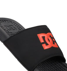 Bolsa Slides - Black/Grey/Red Black/Grey/Red | DC Shoes