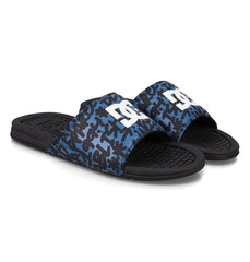 Bolsa Slides - Black/Blue/White Black/Blue/White | DC Shoes