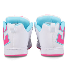 Court Graffik Shoes - Wh/Htpnk/Tur White/Hotpk/Turquoise | DC Shoes