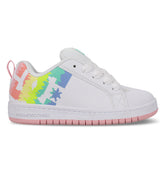 Court Graffik Shoes - Wht/Ltpnk/Mlt White/Ltpnk/Multi | DC Shoes