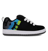 Court Graffik Shoes - Black/Multi Black W/Multi Color | DC Shoes