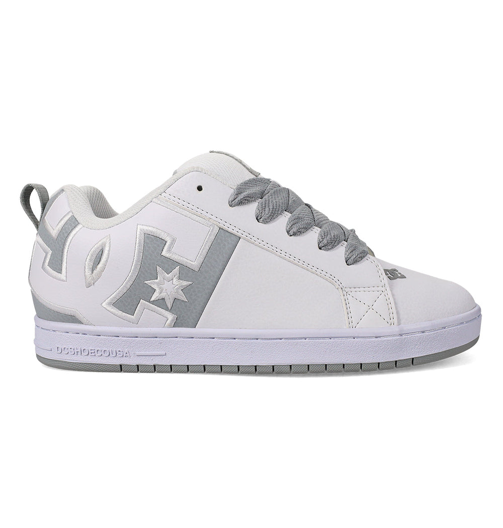 Court Graffik Shoes - White/Grey White/Grey | DC Shoes