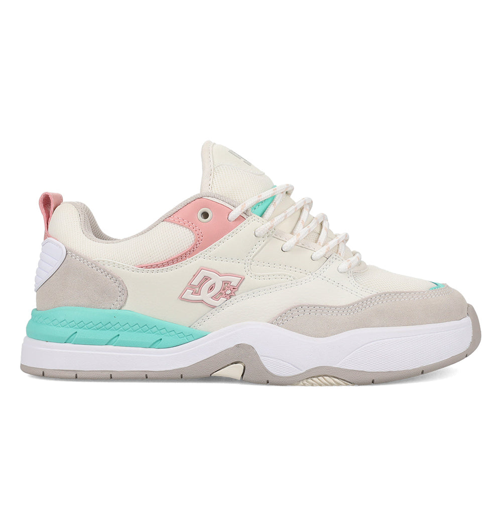 Ascend Skate Shoes - Offwh/Lpk/Tur Off White/Lpnk/Tur | DC Shoes