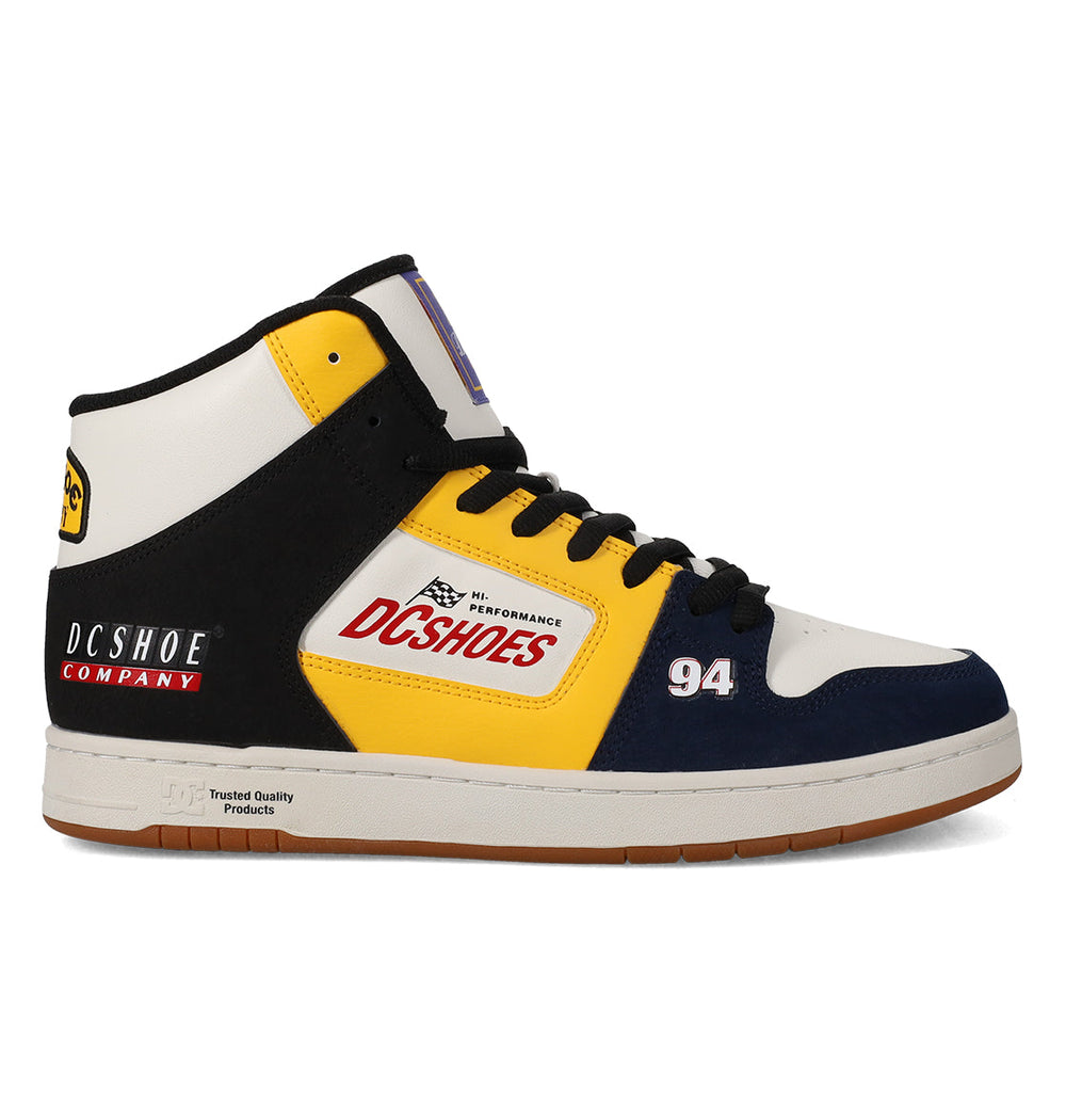 Manteca 4 Hi Shoes - Blk/Ylw/Gum Black/Ylw/Gunmtl | DC Shoes