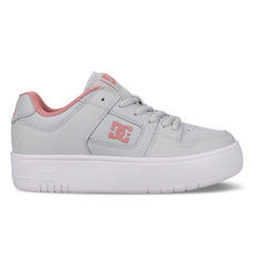 Manteca 4 Platform Shoes - Gry/Gy/Blsh Grey/Blush | DC Shoes