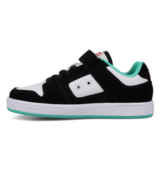 Manteca 4 V Shoes - Black/Orange/Mnt Black/Org/Mint | DC Shoes