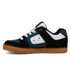 Pure Shoes - Black/White/Dk Green Black/Wht/Dkgrn | DC Shoes