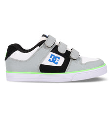 Pure Velcro Shoes - Grey/Black/Blue/Green Grey/Blk/Blue/Grn | DC Shoes