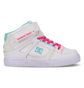 Pure Hi Top Ev Shoes - White/Pink/Blue White/Pink/Blue | DC Shoes