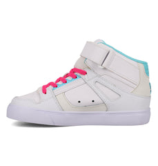 Pure Hi Top Ev Shoes - White/Pink/Blue White/Pink/Blue | DC Shoes