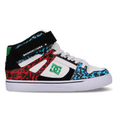 Pure Hi Top Ev Shoes - Blue/Red/White Blue/Red/White | DC Shoes