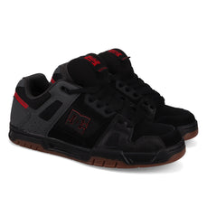 Stag Shoes - Black/Red/Gum Black/Red/Gum | DC Shoes