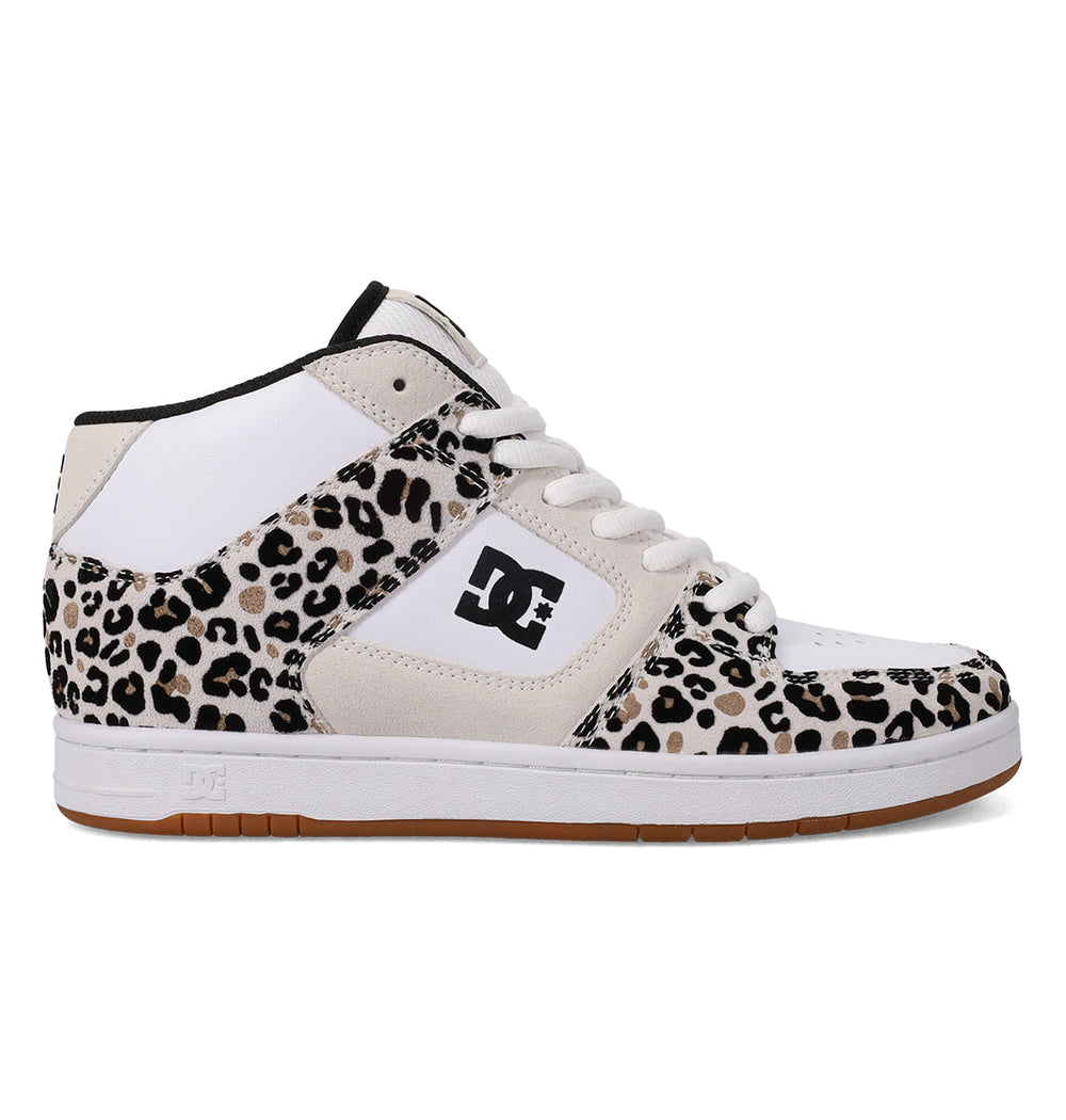 Manteca 4 Hi High-Top Shoes - Mid Lx Wht/Leo/Blk White/Leopard/Blk | DC Shoes