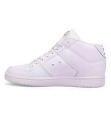 Manteca 4 Hi High-Top Shoes - Mid Wht/Wht/Slv White Silver | DC Shoes