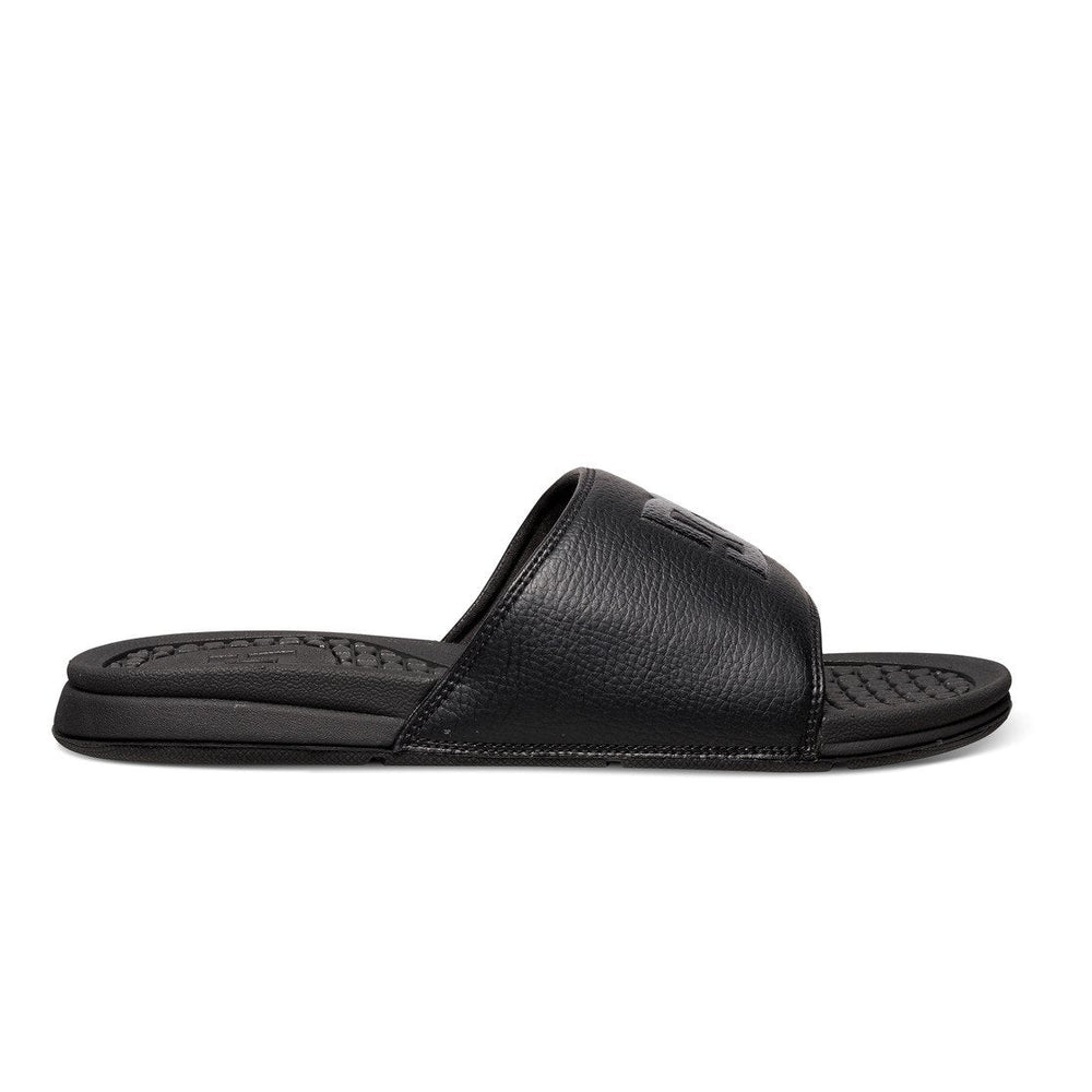 Bolsa Slides - Black/Black/Black | DC Shoes