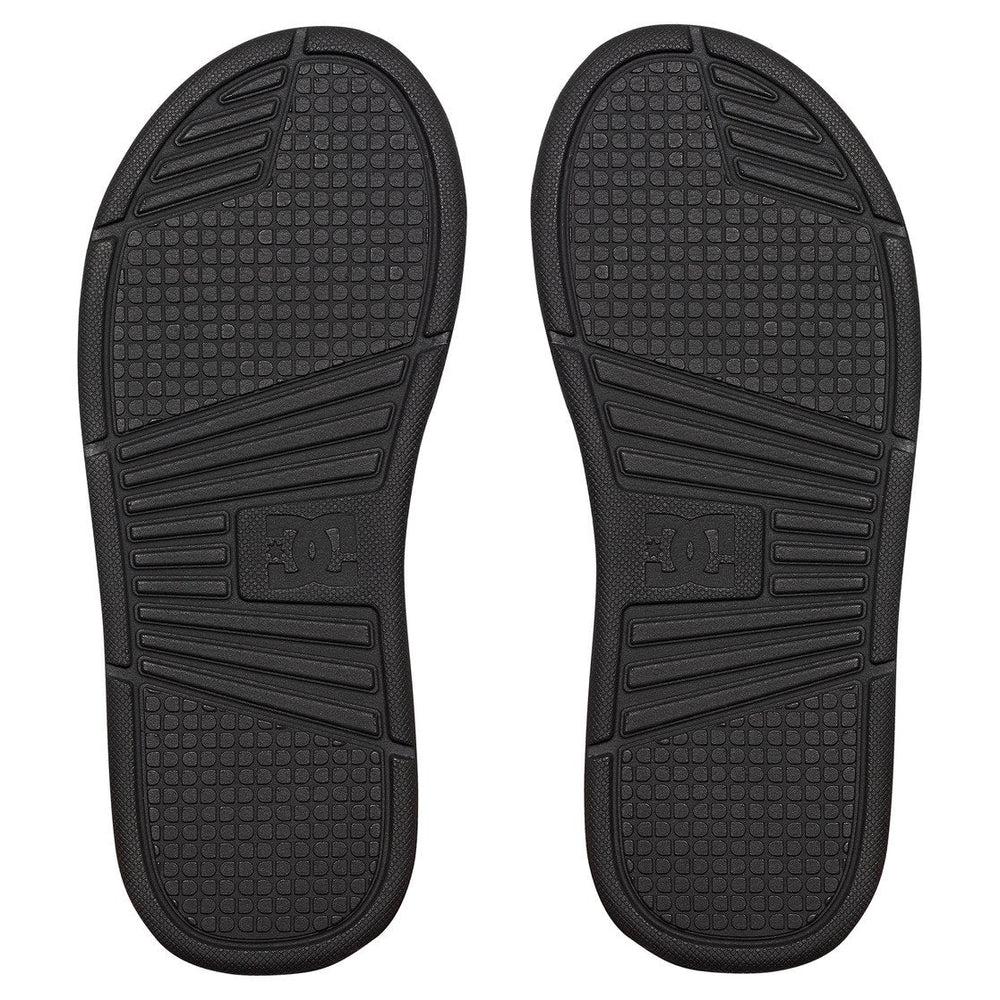 Bolsa Slides - Black/Black/Black | DC Shoes