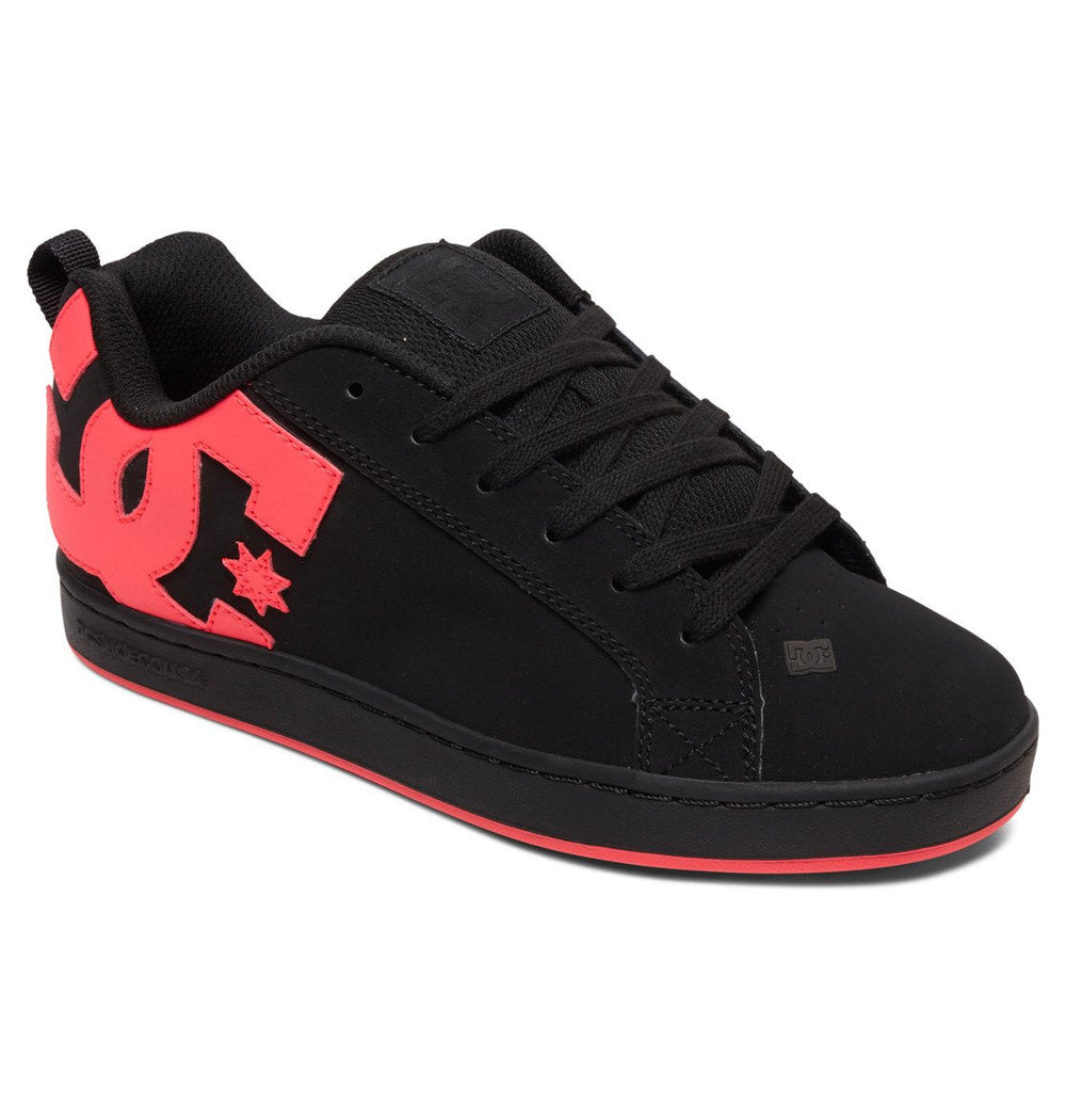 Court Graffik Shoes - Black/Hot Pink | DC Shoes