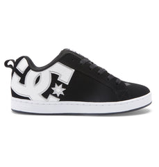 Court Graffik Shoes - Black/White Stencil | DC Shoes