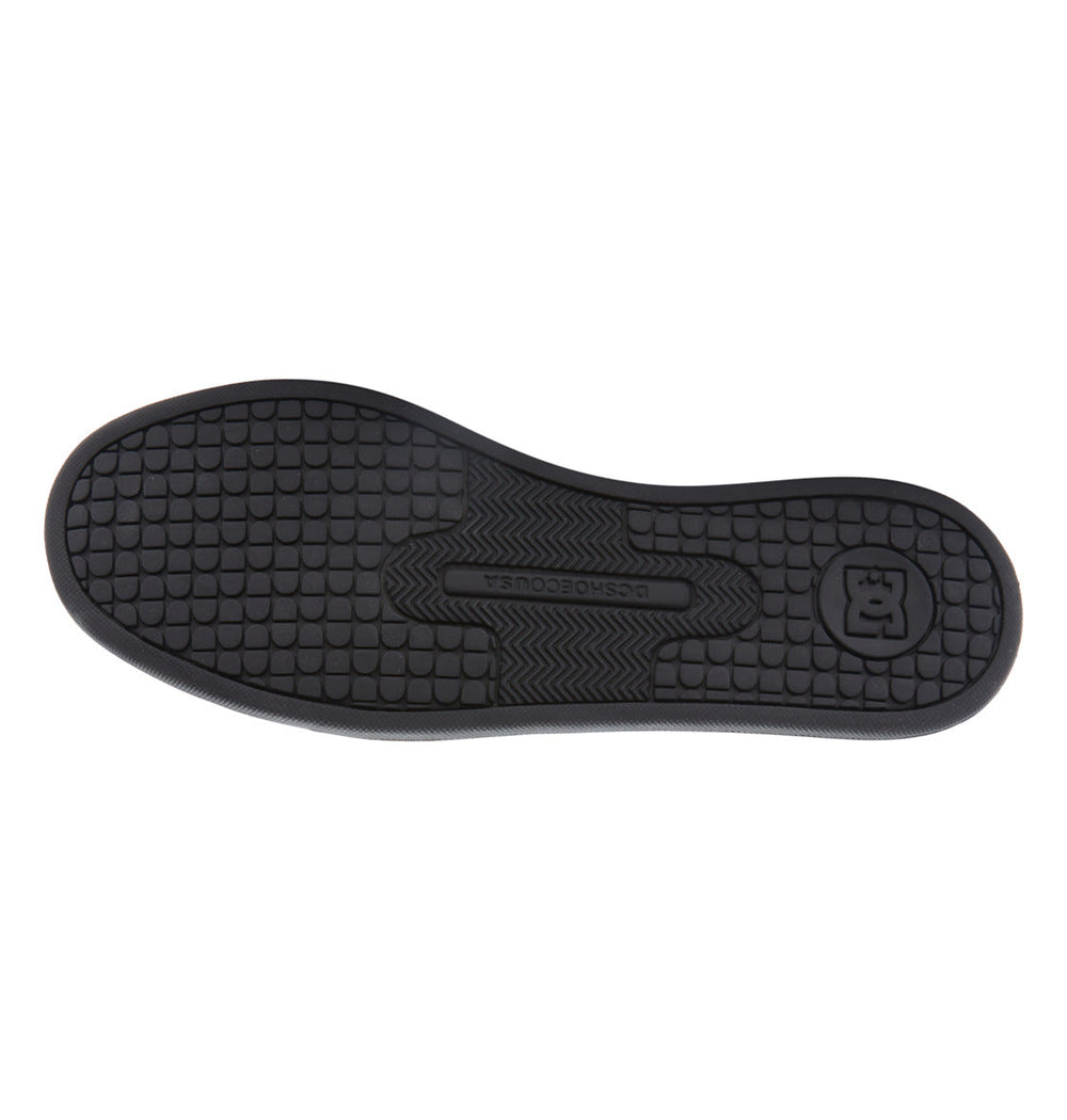Court Graffik Shoes - Black/White Stencil | DC Shoes