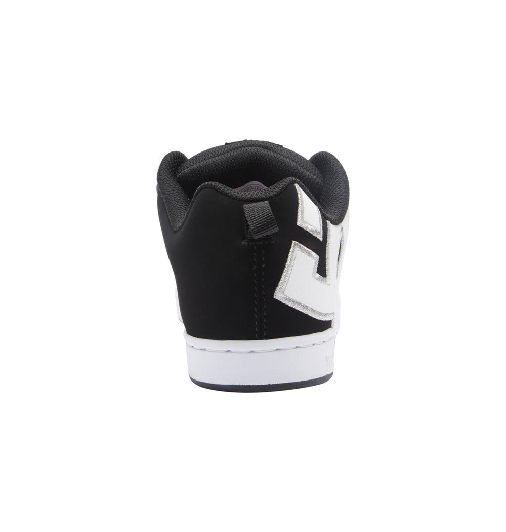 Court Graffik Shoes - Black/White Stencil | DC Shoes