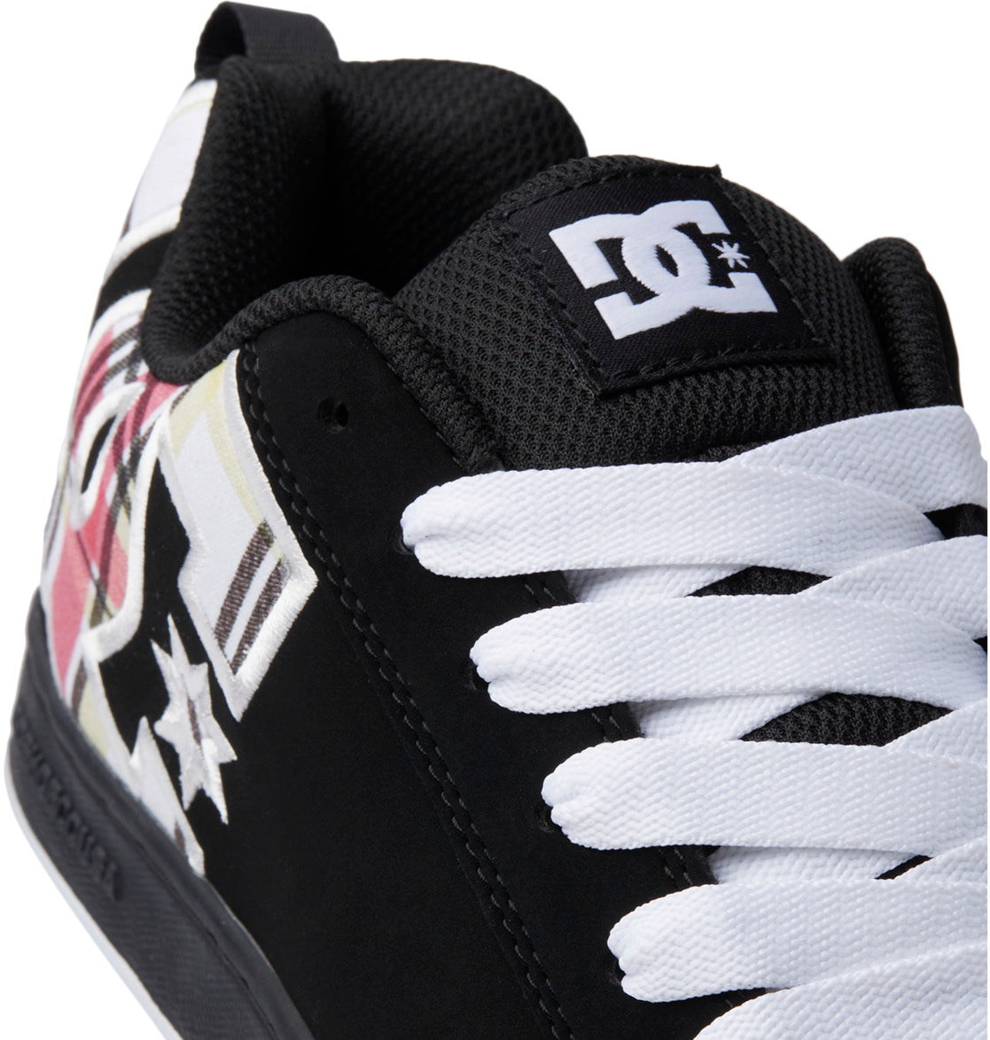Court Graffik Shoes - Grunge Plaid | DC Shoes